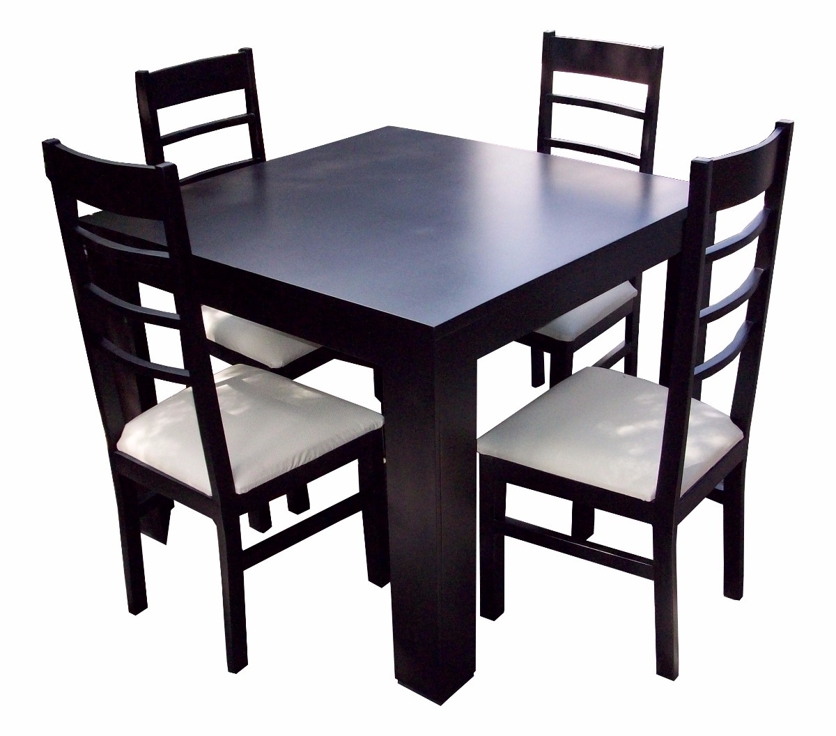 Comedor De Madera 4 Sillas Moderno Chocolate Económico - $ 4,499.00 ... Comedor De Madera 4 Sillas Moderno Chocolate Económico - $ 4,499.00 ...