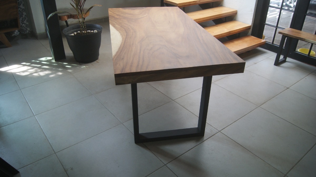 Comedor De Parota Con Mesa De Centro - $ 10,500.00 en Mercado Libre Comedor De Parota Con Mesa De Centro - $ 10,500.00 en Mercado Libre