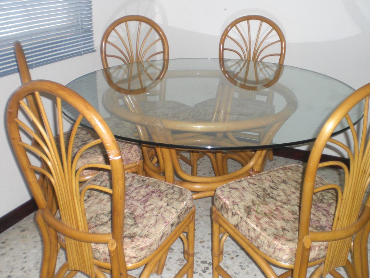 Comedor De Rattan 6 Sillas - $ 8,500.00 en Mercado Libre Comedor De Rattan 6 Sillas - $ 8,500.00 en Mercado Libre