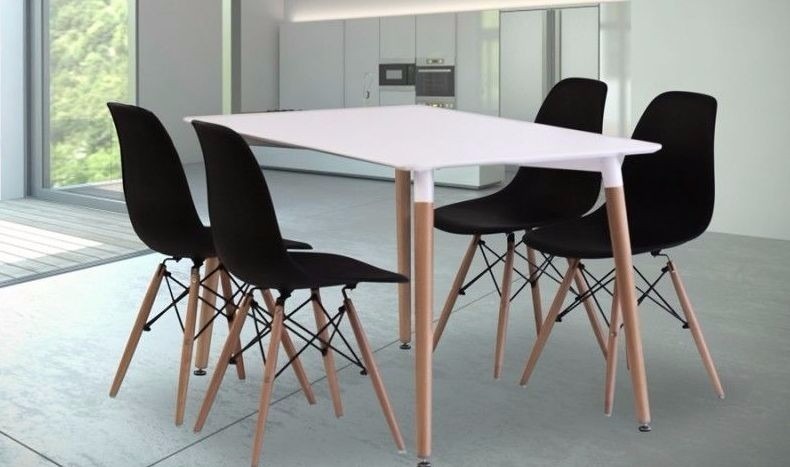 Comedor Diseño Moderno Importado Eames 4 Puestos - $ 950.000 en ... Comedor Diseño Moderno Importado Eames 4 Puestos - $ 950.000 en ...