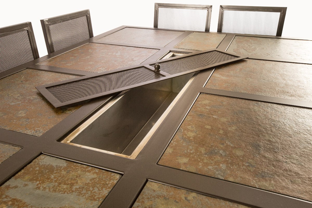 Comedor Para Terraza De Fierro Para 10 Personas - $ 669.990 en ... Comedor Para Terraza De Fierro Para 10 Personas - $ 669.990 en ...