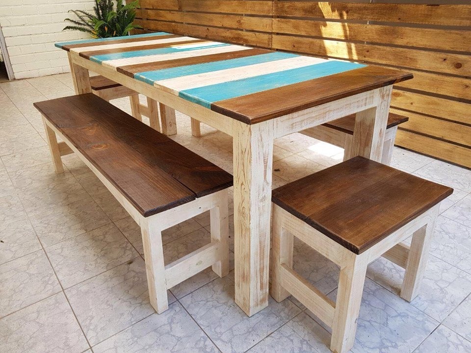 Comedor Rústico Con Taburetes - $ 350.000 en Mercado Libre Comedor Rústico Con Taburetes - $ 350.000 en Mercado Libre