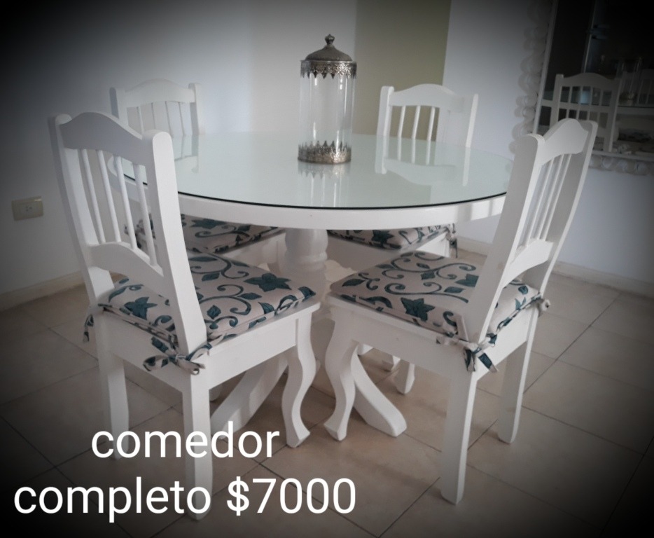 Comedor Shabby Chic,unico - $ 7.000,00 en Mercado Libre Comedor Shabby Chic,unico - $ 7.000,00 en Mercado Libre