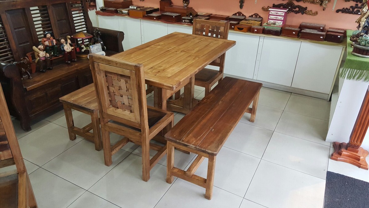 Comedores Rusticos Para Cafeteria Muebles Decoracion U S 280 00 En Mercado Libre