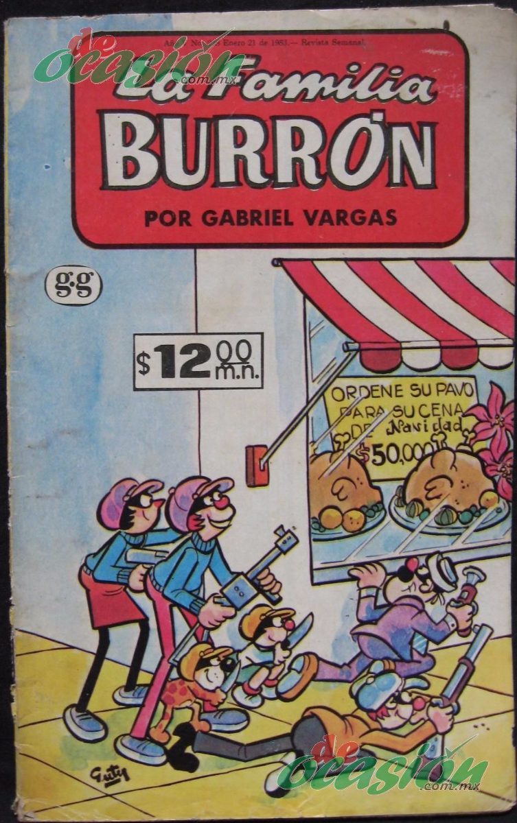 comic familia burron