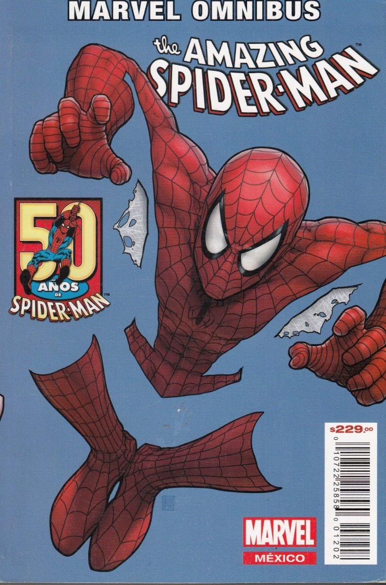 Comic Marvel Omnibus The Amazing Spider-man 50 Años ...