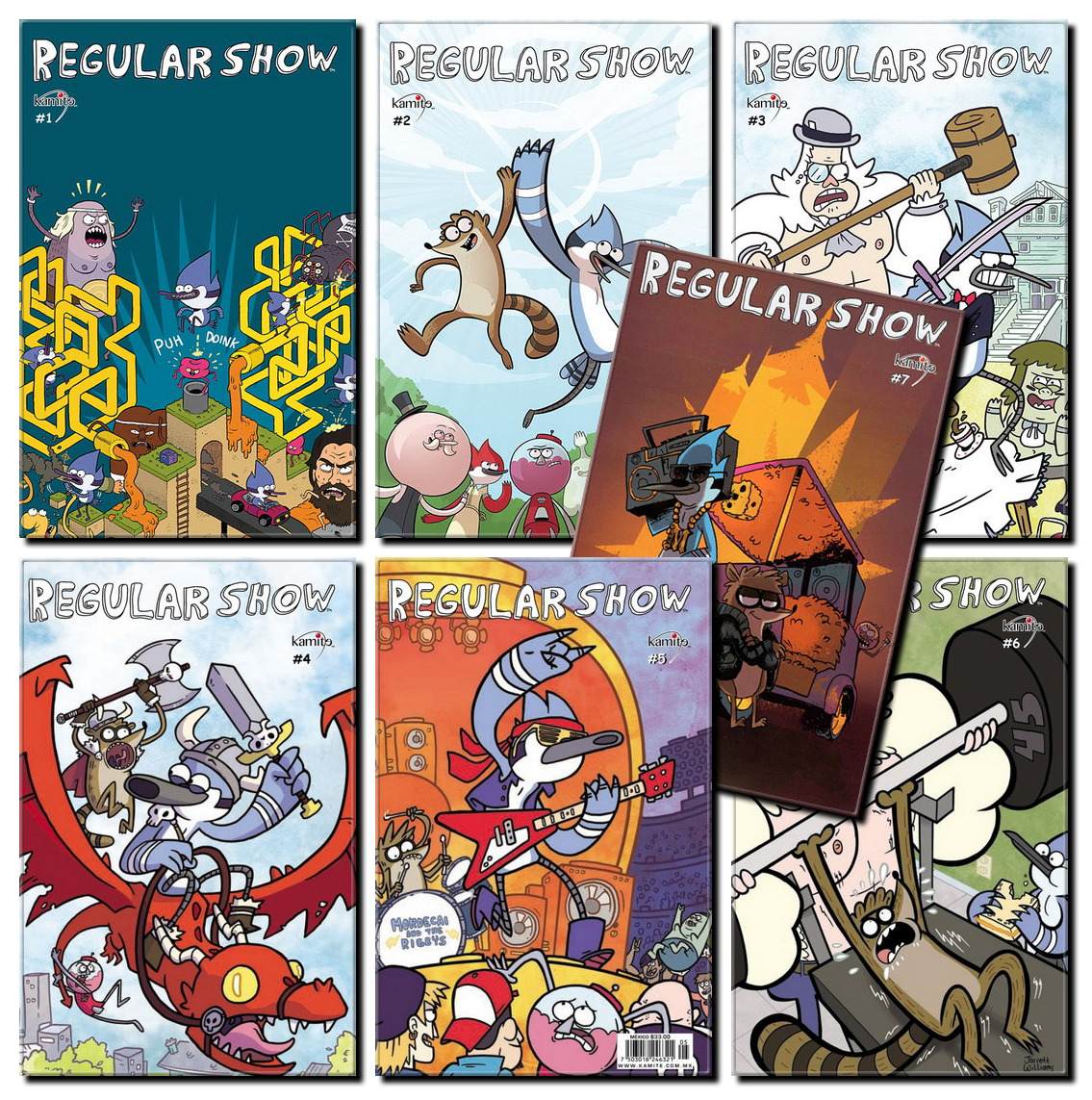 Me? consider, Regular show comics like Remarkable, Regular show comics for the