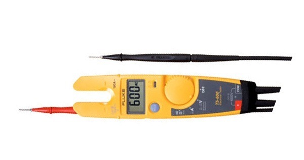 Comprobador de voltaje continuidad y corriente fluke t5-600.