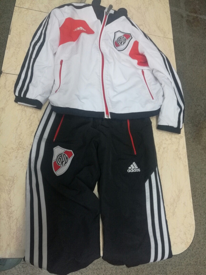 conjunto adidas river niños