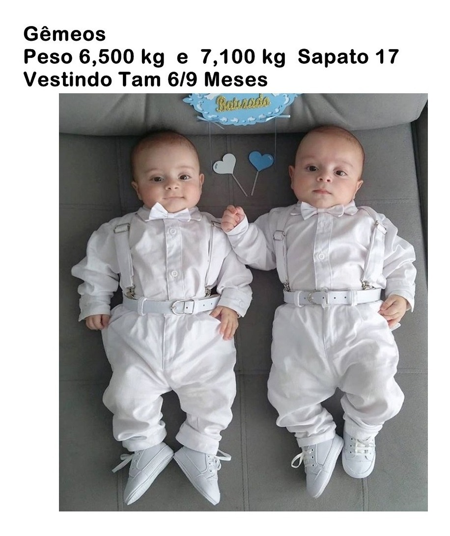 roupa de batizado masculino 4 meses