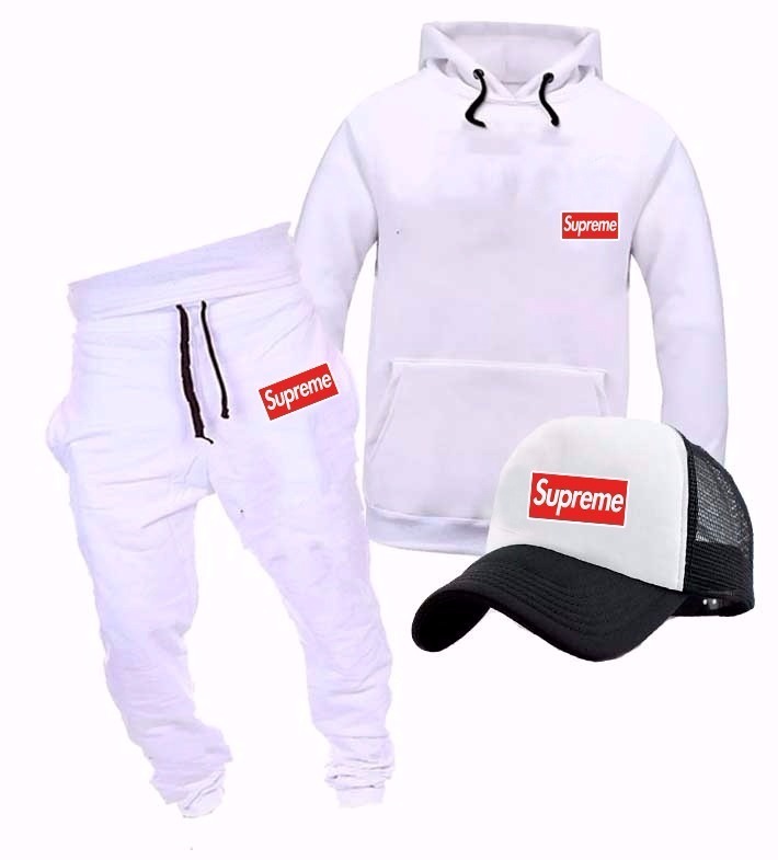 conjunto de moletom supreme