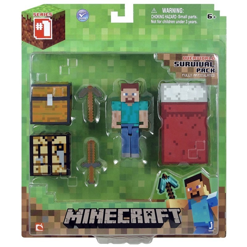 Jazwares Steve Toy V2 Minecraft Skin