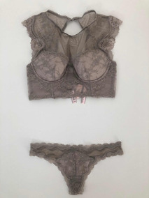 Conjunto De Encaje Victoria Secret