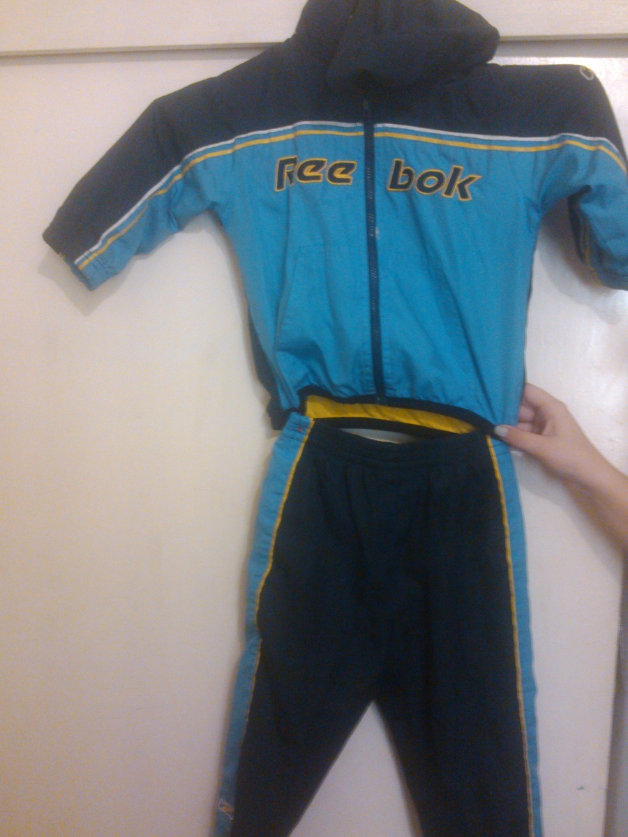 Conjunto Deportivo Chaqueta Y Pantalón Reebok (15 Verdes) - Bs