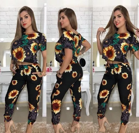 calça jogger feminina conjunto