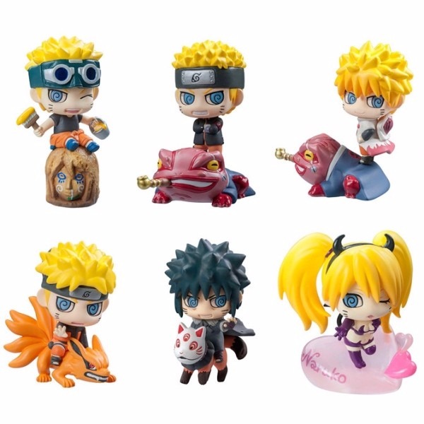 conjunto figure chibi naruto