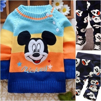 conjunto de frio do mickey infantil