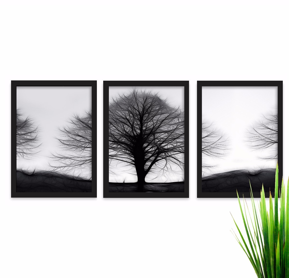 Conjunto quadros preto e branco Conjunto quadros preto e branco