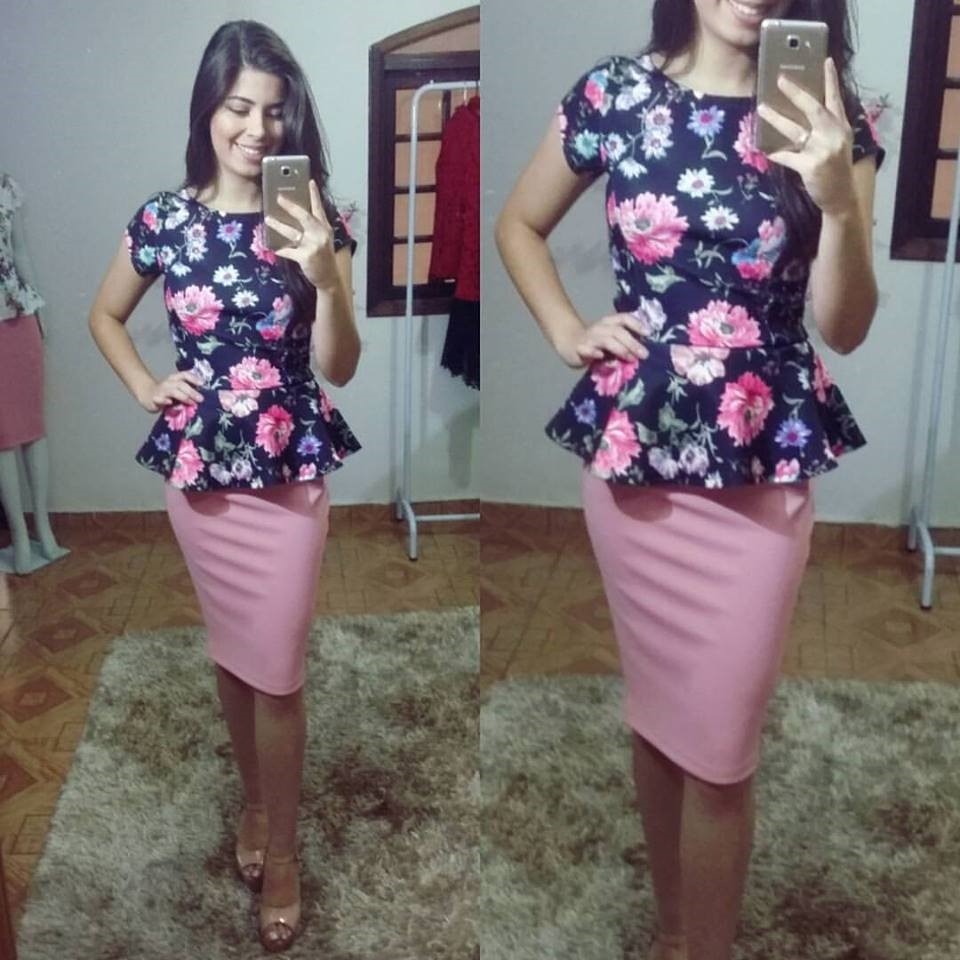 conjunto de saia e blusa evangelica mercado livre