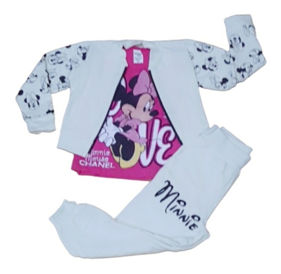 Conjunto Moletom Inverno Infantil Minnie 3 Pç Frete Grátis - R$ 118,99 em Mercado Livre
