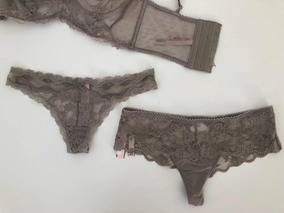 Conjunto Victorias Secret De Encaje Con Etiquetas