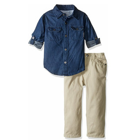 Para Mercado Ropa Mezclilla Bebés Camisas Pantalones Lacoste En I7ygYbf6v