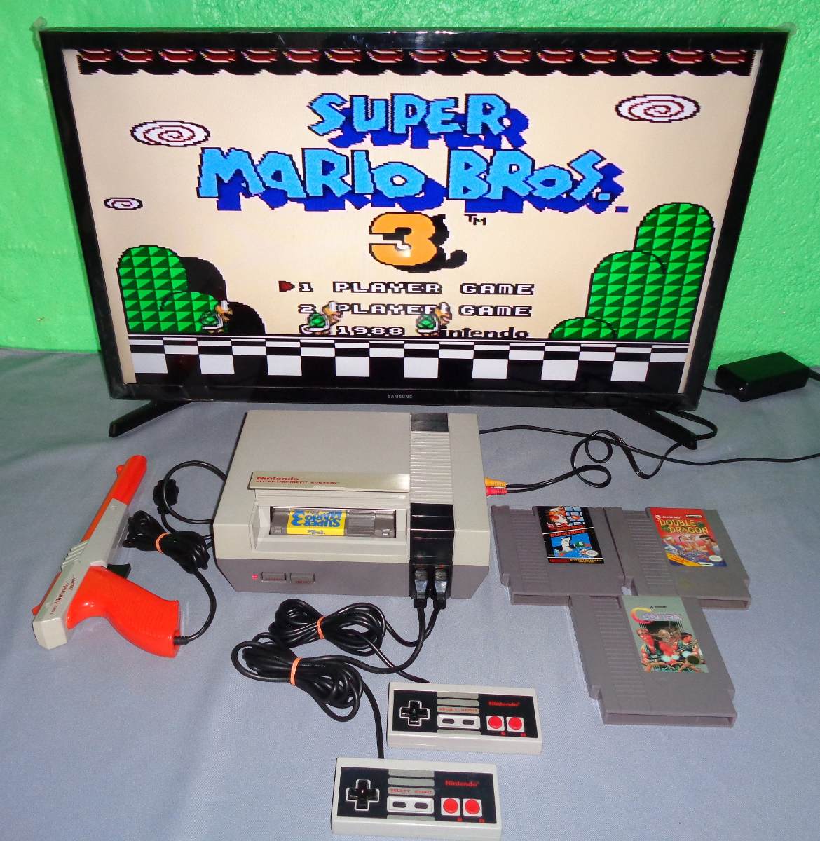 Consola Nintendo Nes Con Super Mario Bros 3 Envio Gratis Dhl 1999