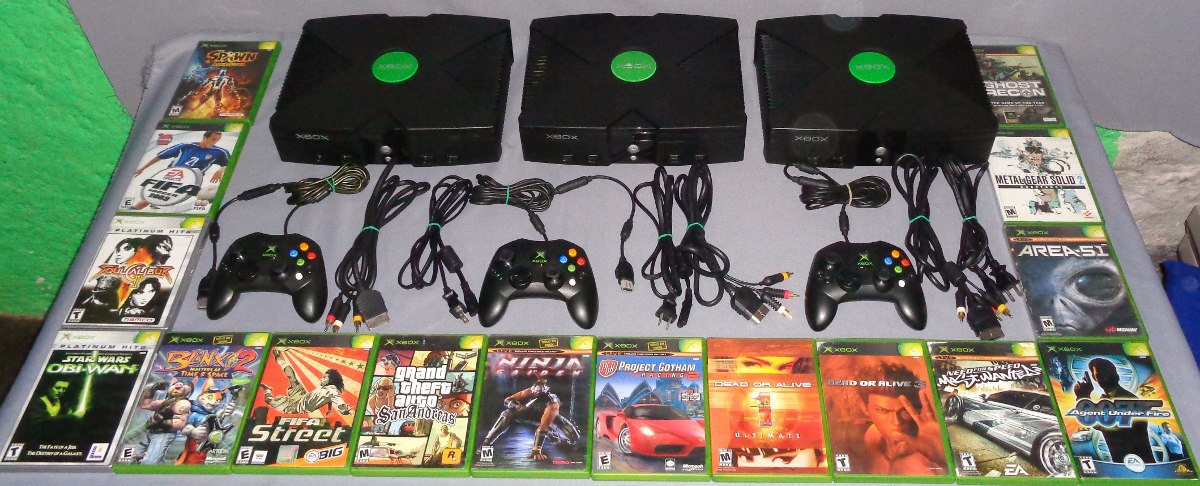 Consola Xbox Clasico Listo Para Jugar 2 Juegos *con ...
