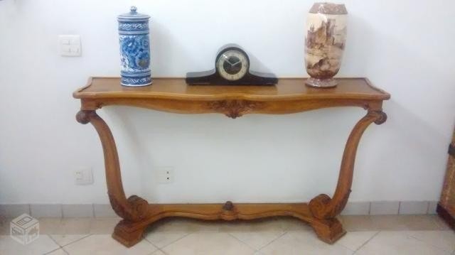 Console Aparador Antigo Em Madeira Com Detalhes Adesivo Para Azulejo Leroy Merlin ~ Console Aparador Antigo Em Madeira Com Detalhes