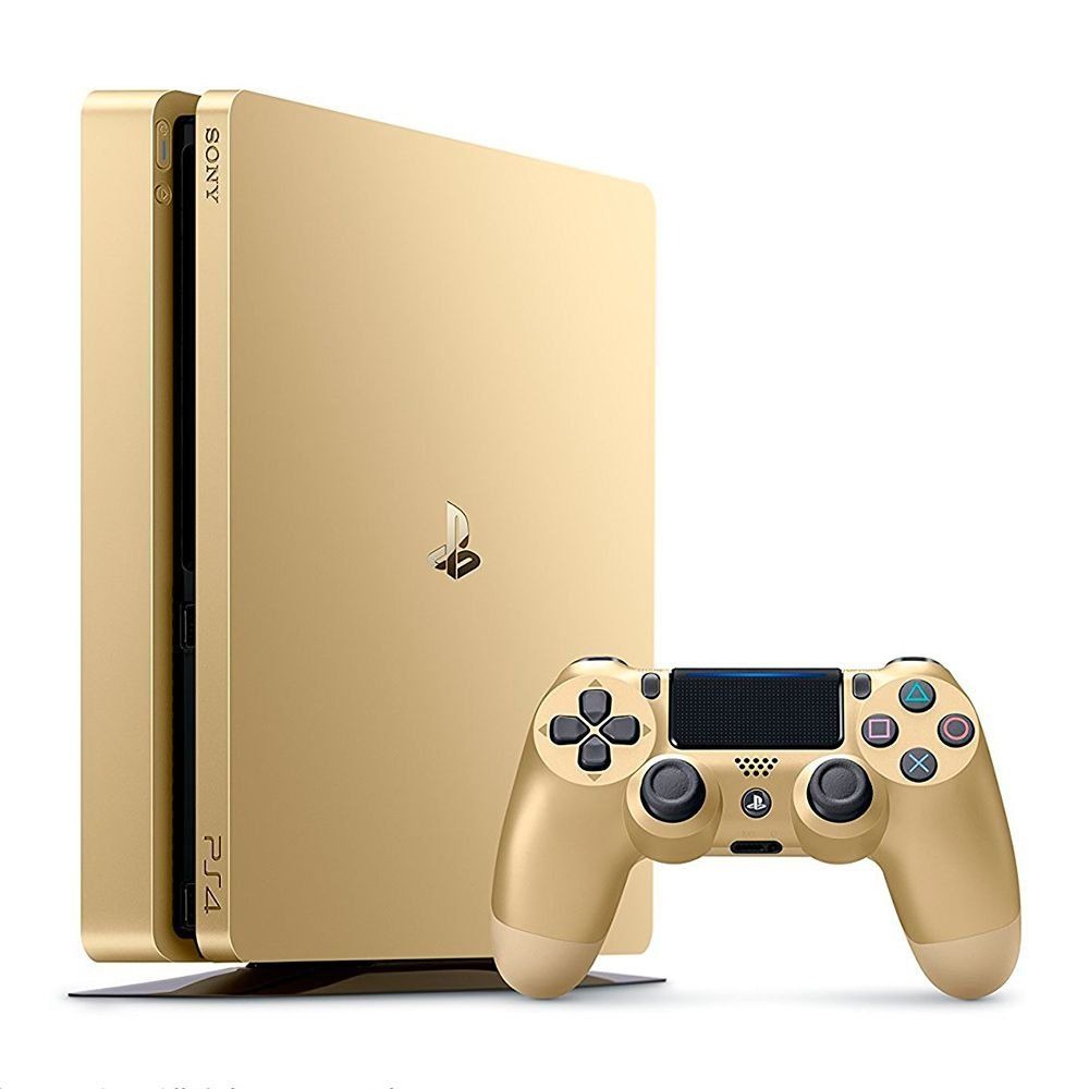 Console Ps4 Slim Playstation 4 1tb (1000 Gb) Dourado Gold - R$ 1.889,87