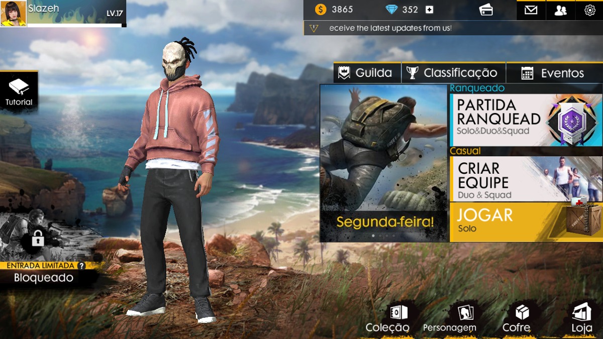 Conta De Free  Fire  Top R 110 00 em Mercado Livre