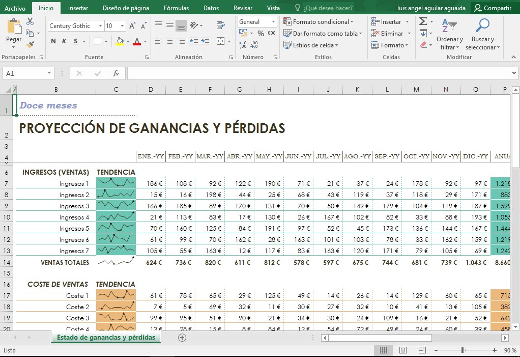 Contabilidad Plantillas En Excel Para Tu Empresa Trabajo Bs. 500,00 en Mercado Libre