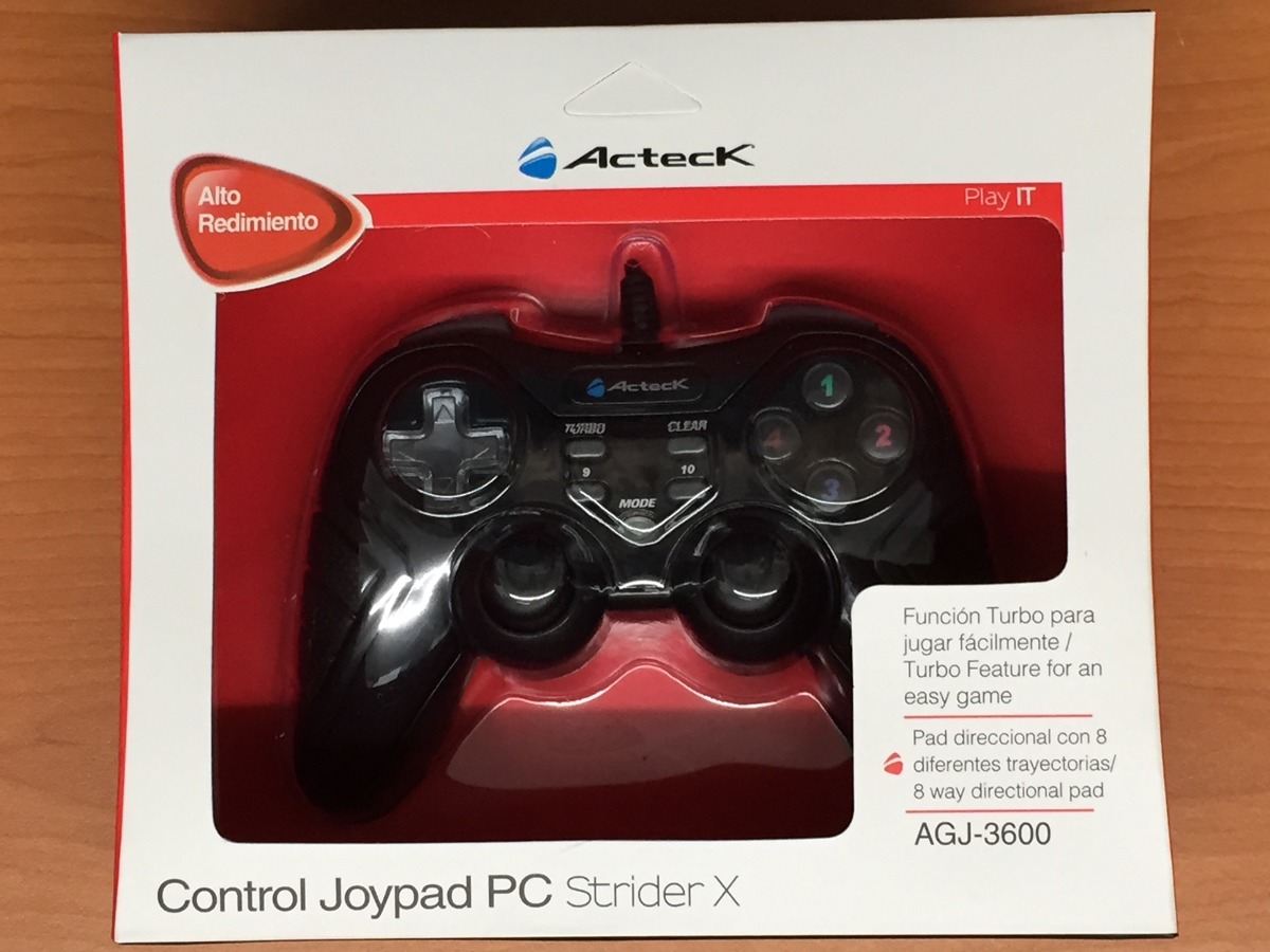 Driver para joystick acteck AGJ