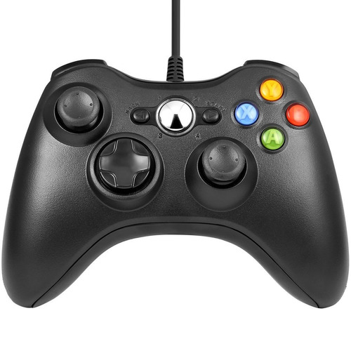 Control Para Xbox 360 Generico Alambrico Negro D3 Gamers - $ 250.00 en