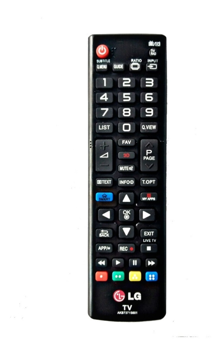 Control Remoto LG Smart Tv Mod Akb73715601 + Pilas Sony - $ 164.00 en - Control Lg Smart Tv No Funciona