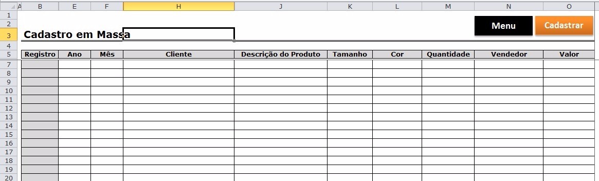 Controle De Pedidos Com Estoque - Excel Planilhas