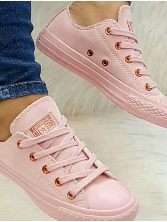 converse color palo de rosa