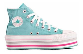 converse con doble plataforma