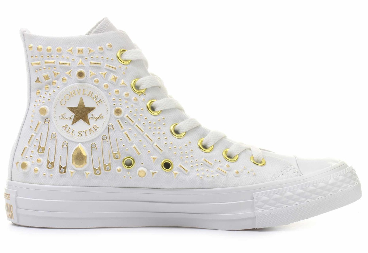 converse blancas doradas converse blancas doradas