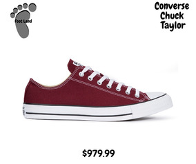 tenis converse tintos
