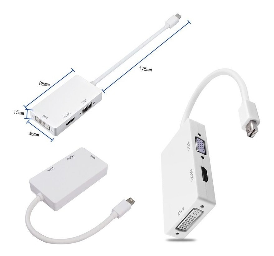 DisplayPort Câble MiniDisplayport DVI VGA HDMI Câble De Raccordement