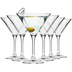 Copas De Cristal Para Cócteles Y/o Martinis  6 Unidades