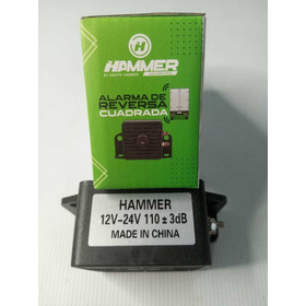 Corneta Cuadrada Alarma Pito Retroceso 24v/12v Camión Hammer