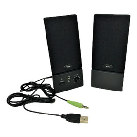 Cornetas Speaker Cyber Acoustics Ca-2016 Usb Laptop Pc   D10