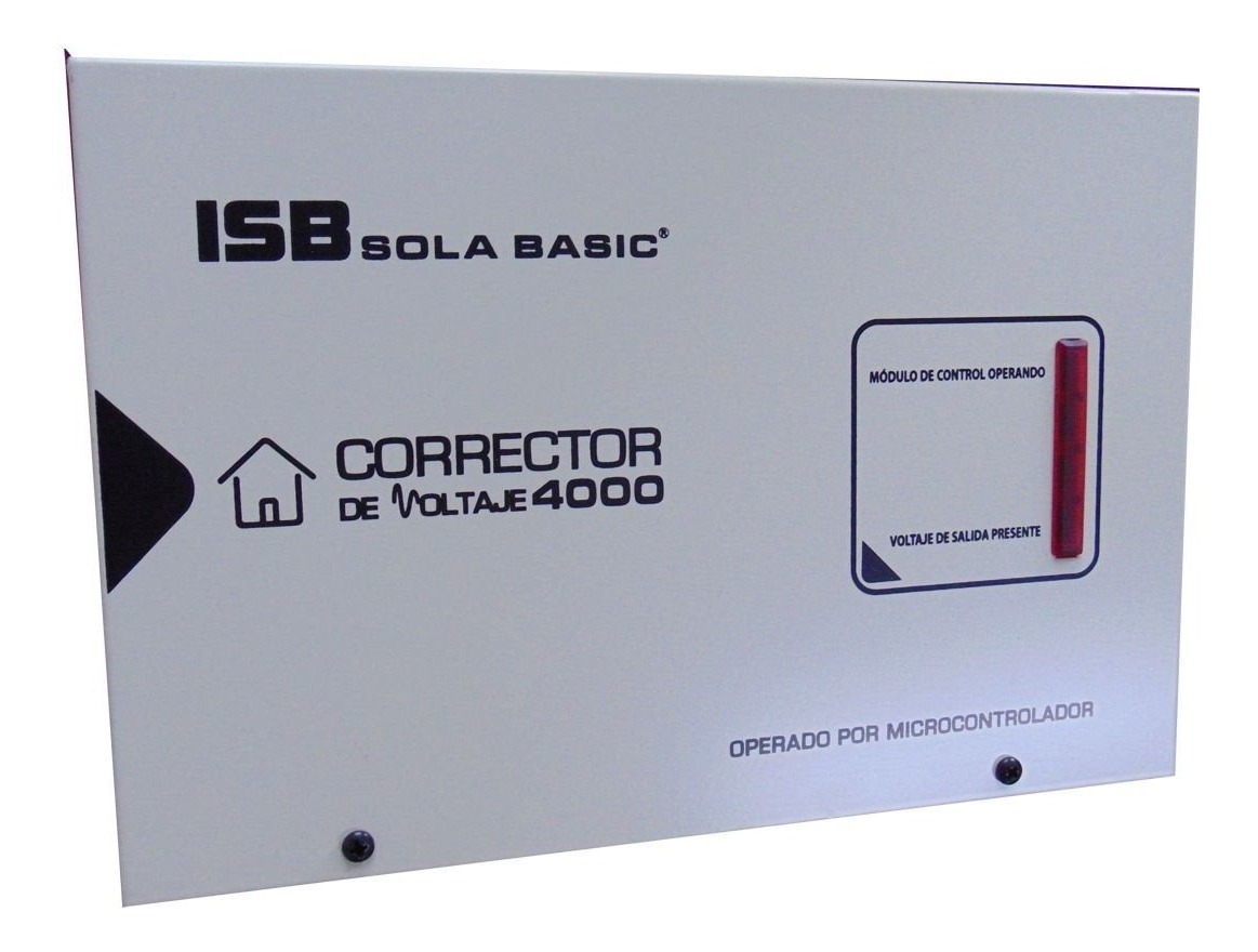 Corrector De Voltaje Para Casa Corrector De Voltaje Sola Basic,4 Kva,p/regular Toda La Casa - $ 3,399.
