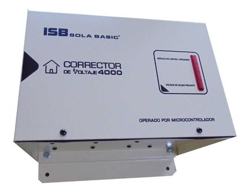 Corrector De Voltaje Para Casa Corrector De Voltaje Sola Basic,4 Kva,p/regular Toda La Casa - $ 3,399.