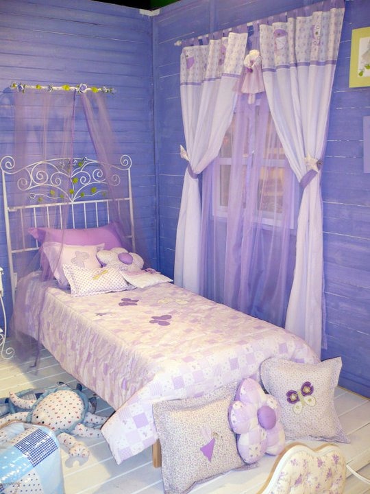 Cortinas de voile en colores infantiles, p/cuarto del bebe 250 ...