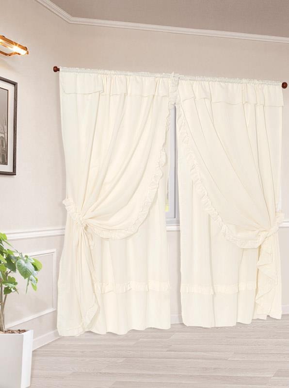 Cortinas listas para colgar !! dormitorios* living comedor 850 ... Cortinas comedor