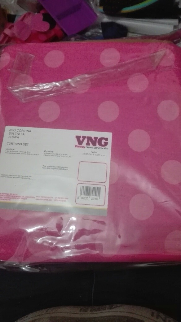 Cortinas Para Cuarto De Niña Vianey - $ 300.00 en Mercado Libre Cortinas Para Cuarto De Niña Vianey - $ 300.00 en Mercado Libre