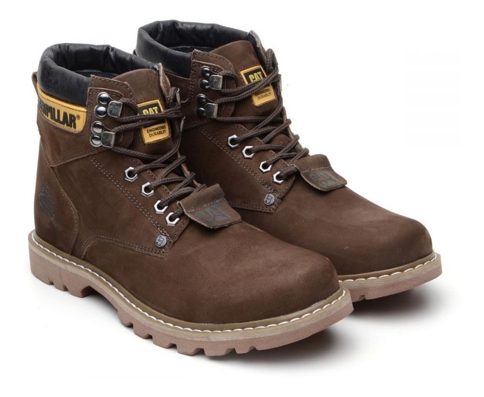 bota caterpillar couro original